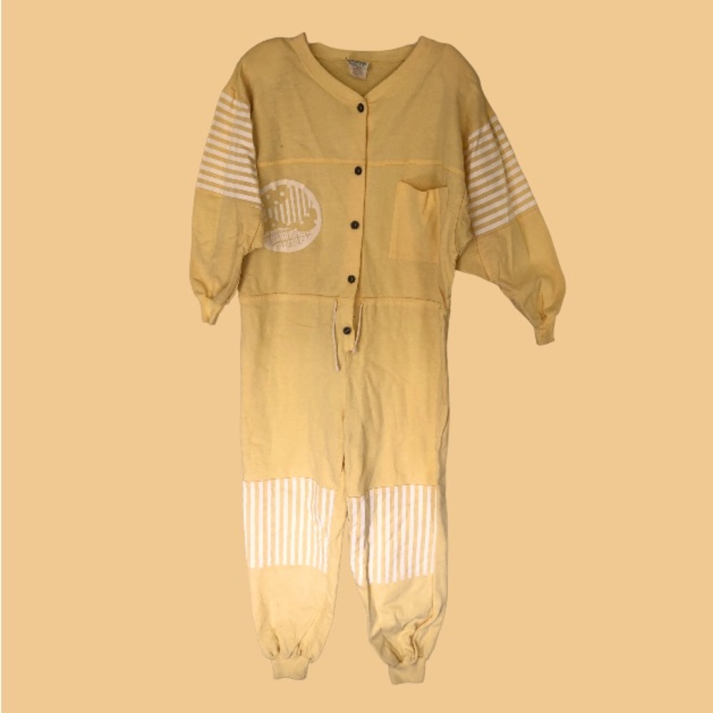 Vintage Yellow Oakbrook Jumpsuit Sz. M